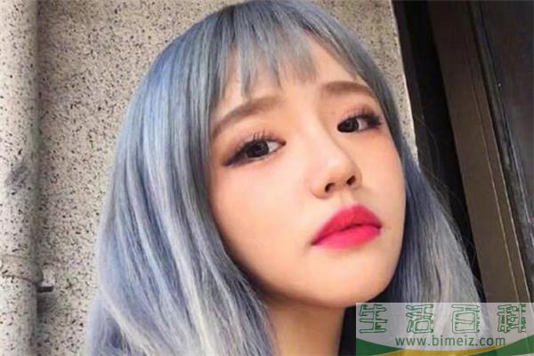 蓝灰色适合什么肤色 蓝灰色发色显白吗