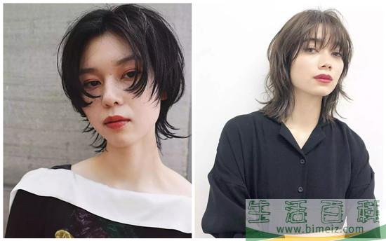 2019流行层次短发发型图片女 带层次的齐肩短发发型
