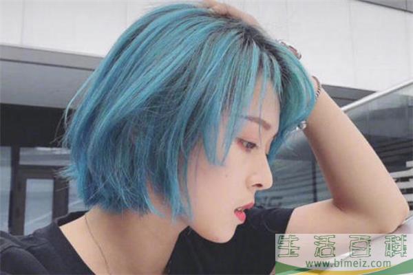 天使蓝头发怎么染 天使蓝掉色后变什么色
