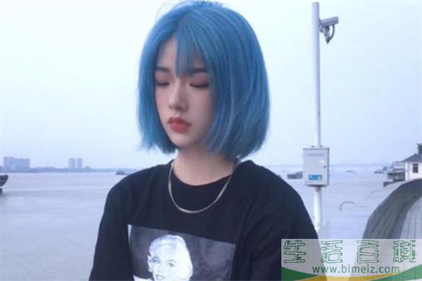 天使蓝头发怎么染 天使蓝掉色后变什么色