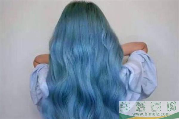 天使蓝头发怎么染 天使蓝掉色后变什么色