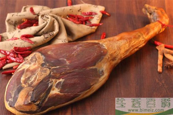 金华火腿是生的还是熟的 金华火腿是前腿还是后腿