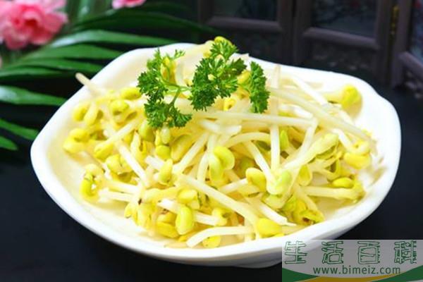 黄豆芽能不能生吃 黄豆芽多久能煮熟