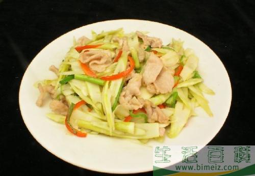 鲜竹笋炒肉的营养价值 鲜竹笋炒肉的做法