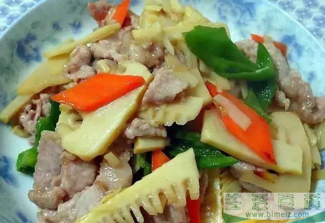 鲜竹笋炒肉的营养价值 鲜竹笋炒肉的做法