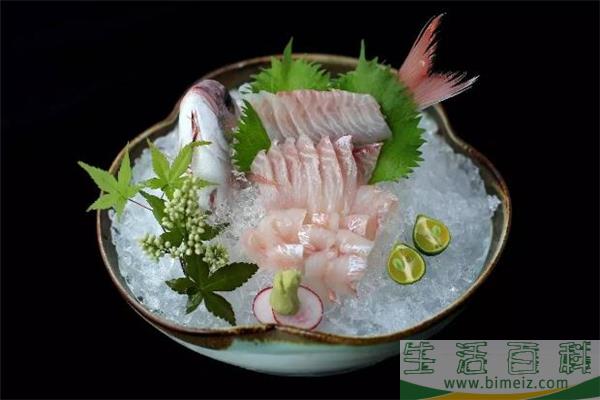 鲷鱼可以生吃吗 鲷鱼刺身的做法