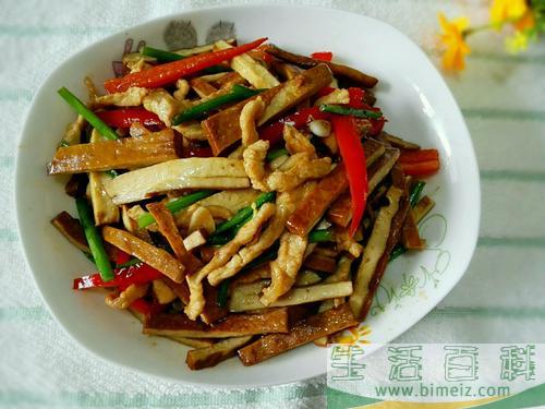香干肉丝怎么做好吃 香干肉丝的做法