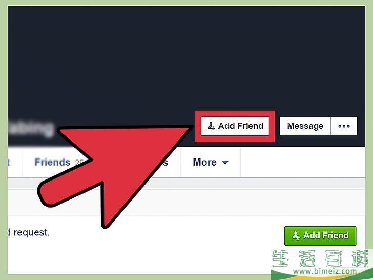 如何在Facebook上添加好友