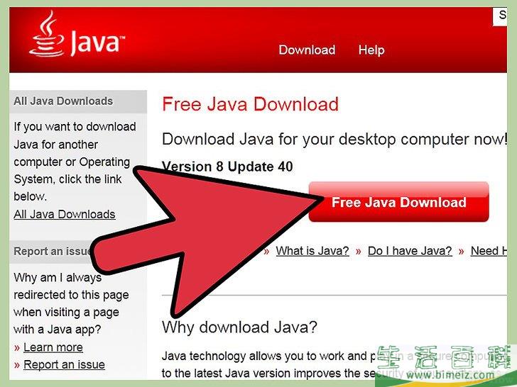 如何为Internet Explorer下载Java