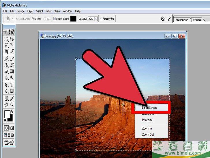 如何用Adobe Photoshop裁剪并调整图片大小