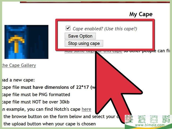 如何在Minecraft中获得一件斗篷
