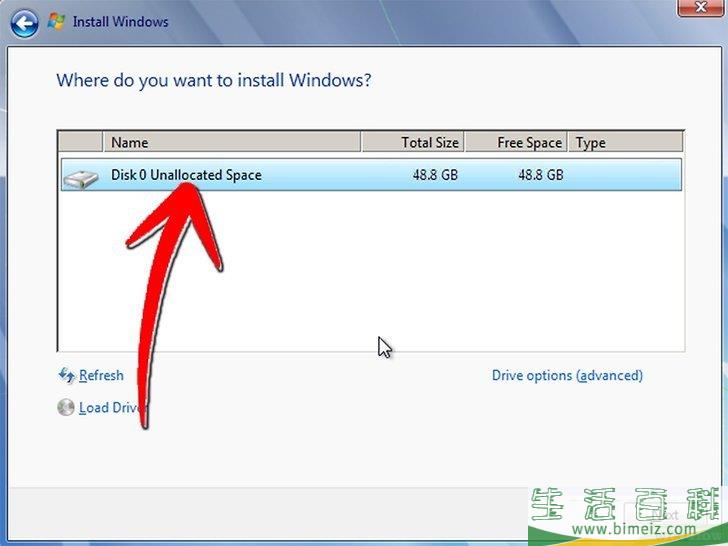 如何重格式化Windows 7