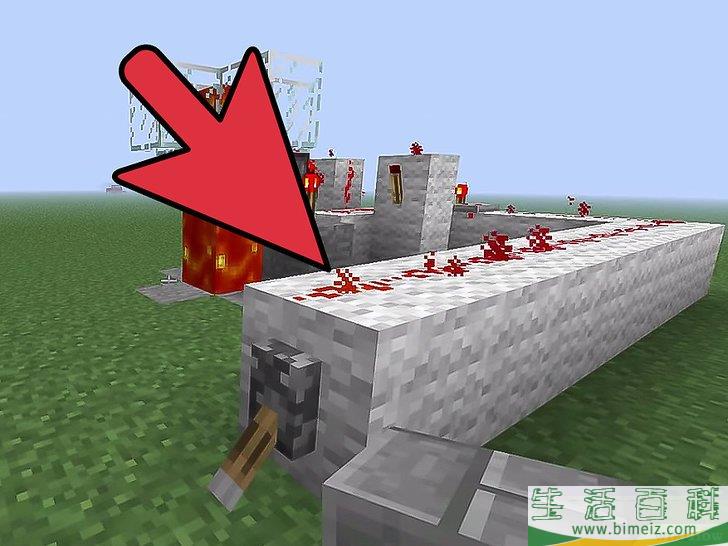 怎么在Minecraft中制造机关枪