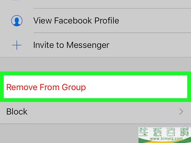 怎么在Facebook Messenger中删除群组