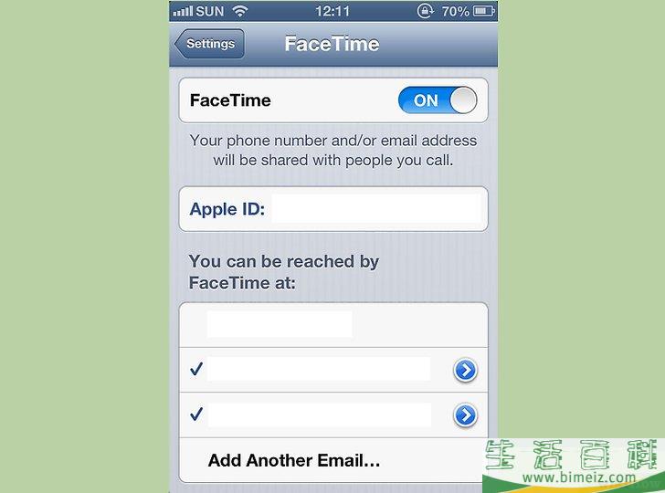 怎么设置Facetime视频聊天