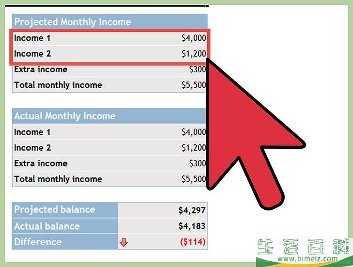 怎么在Excel里做个人预算表