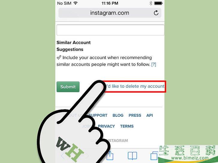 怎么在iPhone上删除你的Instagram账户
