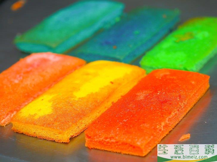 怎么制作彩虹蛋糕