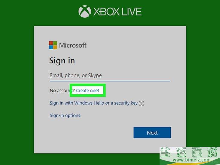 怎么创建Xbox Live帐户
