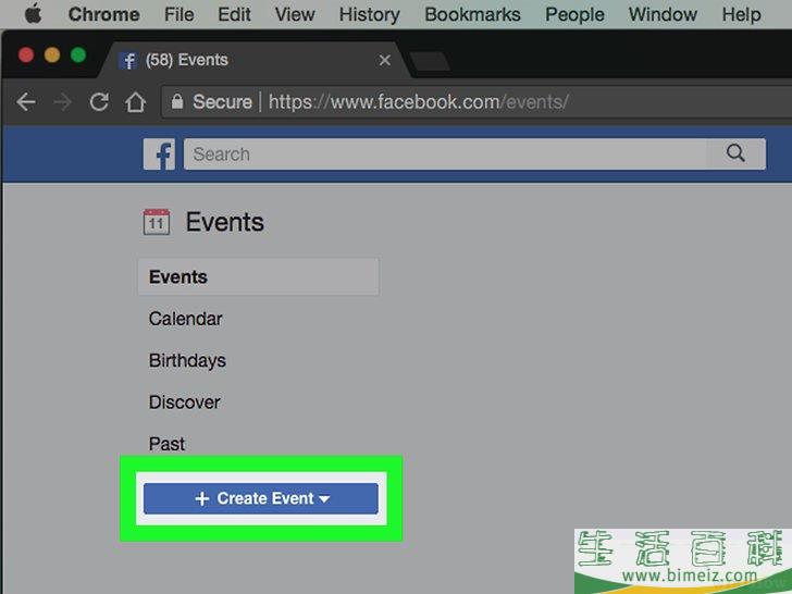 怎么在Facebook上创建活动