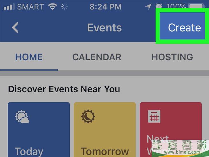 怎么在Facebook上创建活动