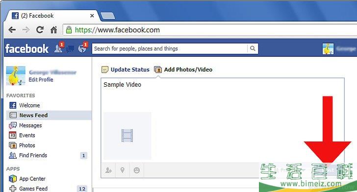 怎么在Facebook上上传视频