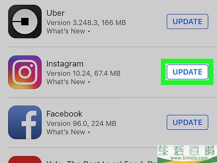 怎么更新Instagram