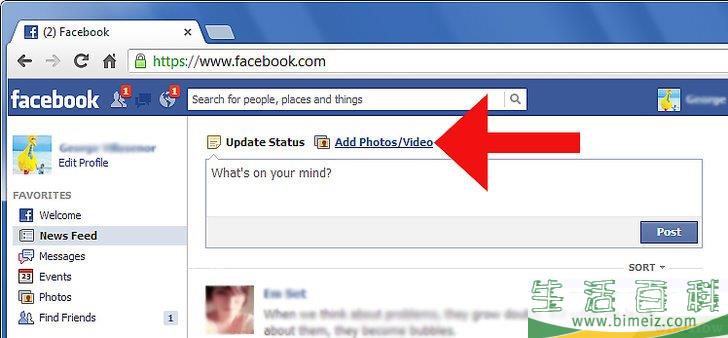 怎么在Facebook上上传视频