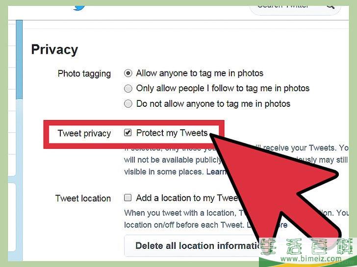 怎么保护Twitter账户的隐私