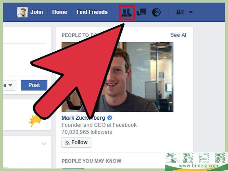 怎么在Facebook上寻找好友