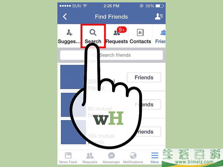 怎么在Facebook上寻找好友