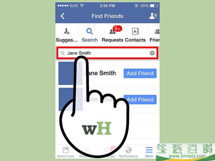 怎么在Facebook上寻找好友