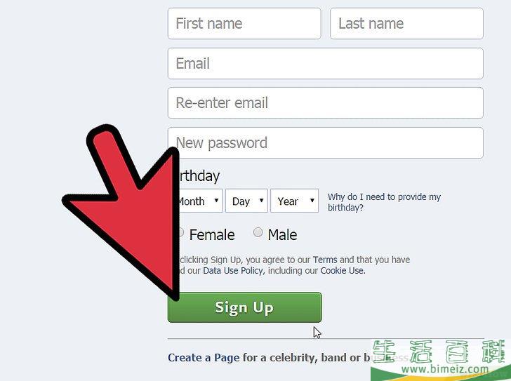 怎么创建一个Facebook账户