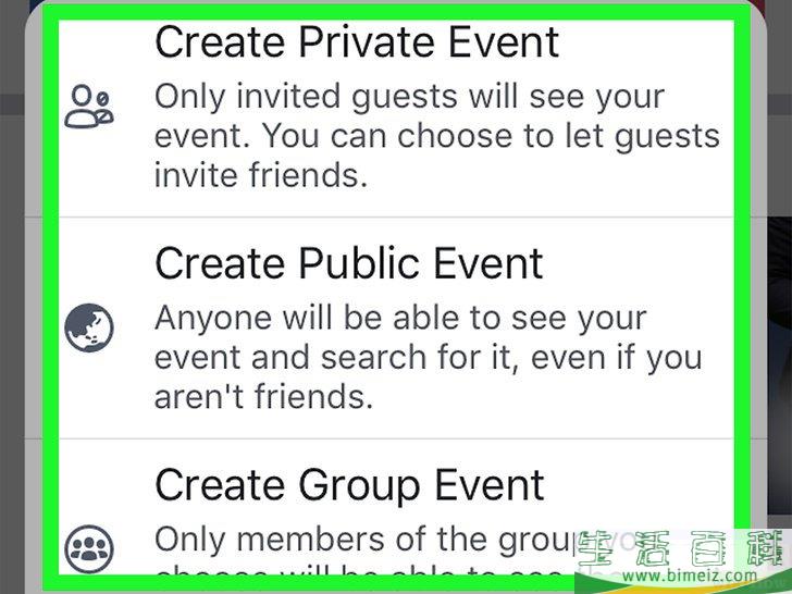 怎么在Facebook上创建活动