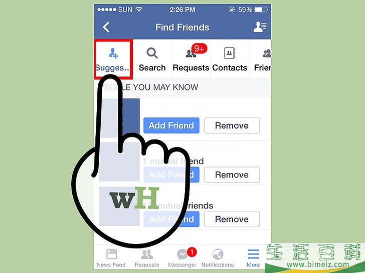 怎么在Facebook上寻找好友