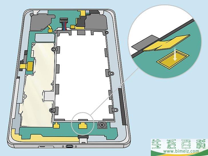 怎么取出Samsung Galaxy平板电脑的电池