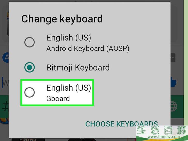 怎么在安卓设备上获取Bitmoji键盘