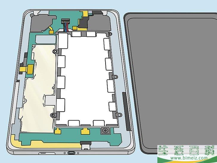 怎么取出Samsung Galaxy平板电脑的电池