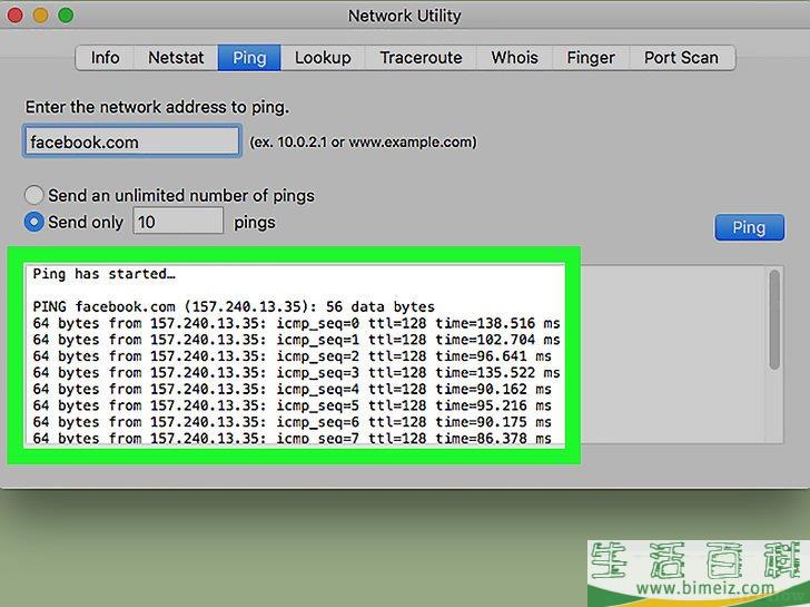 怎么在MAC OS上使用Ping命令
