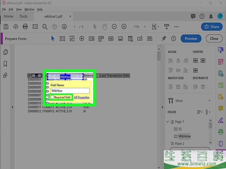 怎么创建可填写PDF