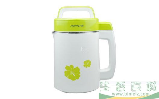正确使用豆浆机的方法步骤