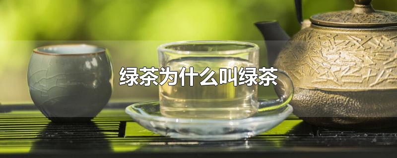 绿茶为什么叫绿茶